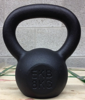 Attack Fitness Cast Iron Kettlebell 24kg - Black – EL-EVO