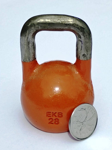 Orange Mini Replica 1 lb Pro Grade Kettlebell