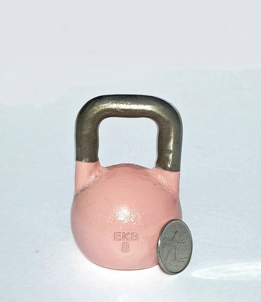 Pink Mini Replica 1 lb Pro Grade Kettlebell