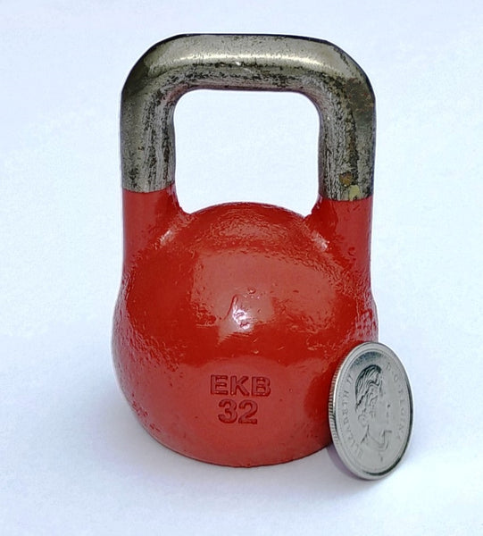Red Mini Replica 1 lb Pro Grade Kettlebell