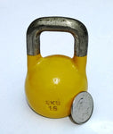 Yellow Mini Replica 1 lb Pro Grade Kettlebell